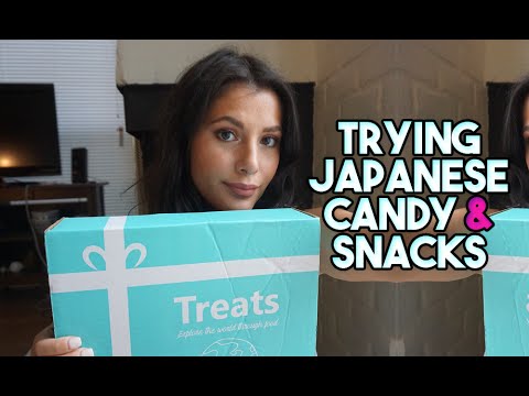 Trying Japanese Snacks & Candy (Eating Sounds) | Lily Whispers ASMR