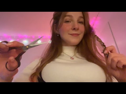 асмр Влюбленная в тебя парикмахер стесняшка подстрижет тебя💖 asmr