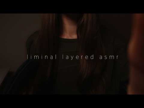 A Space Between Sleep & Awake | Rain, Green Noise and Unintelligible Whispering | ASMR