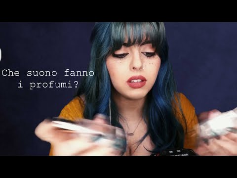 ASMR | I MIEI PROFUMI SHOW & TELL | whispering ita, tapping