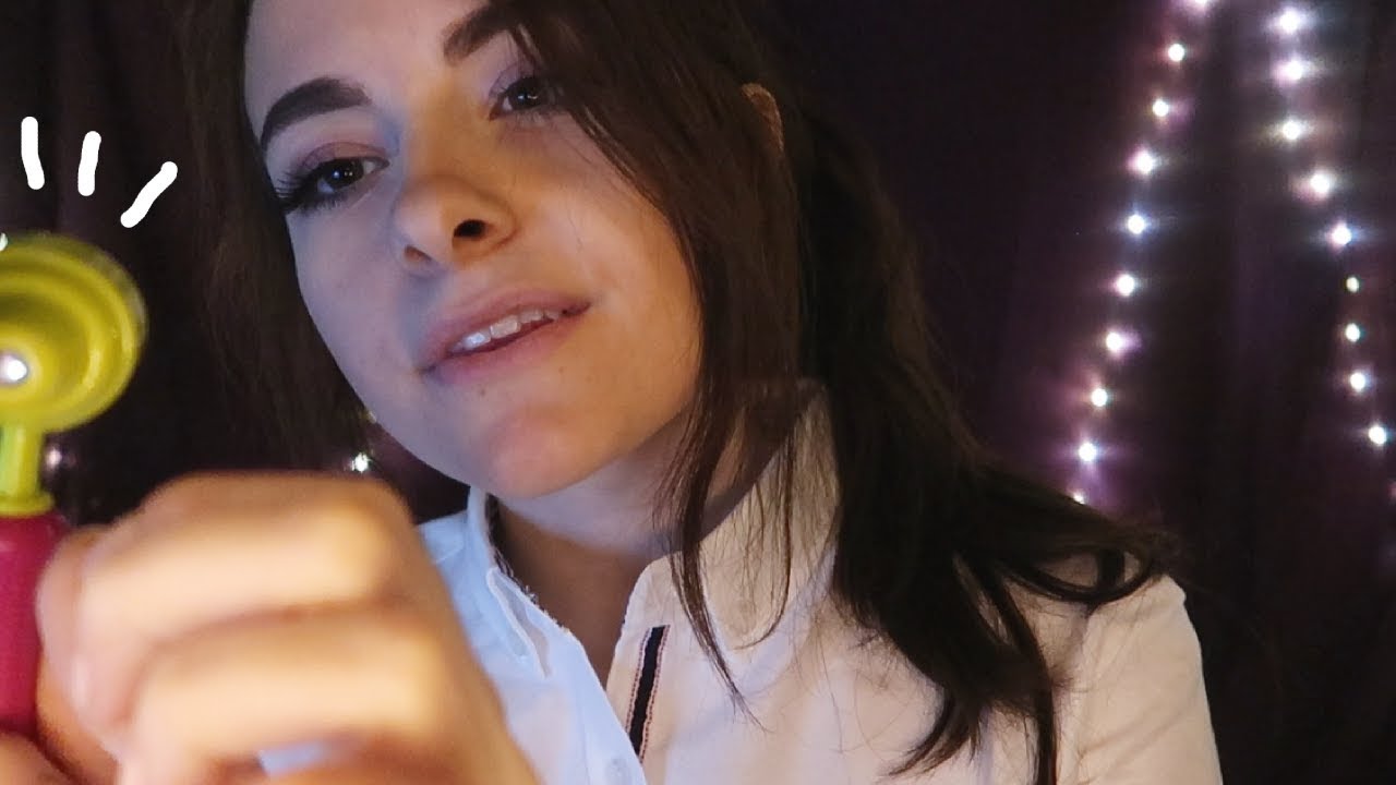 ASMR FRANCAIS ⚪️ RP 👩‍⚕️ TEST AUDITIF 👂 ! son droite/gauche, bruit de gants, scratching d'oreille