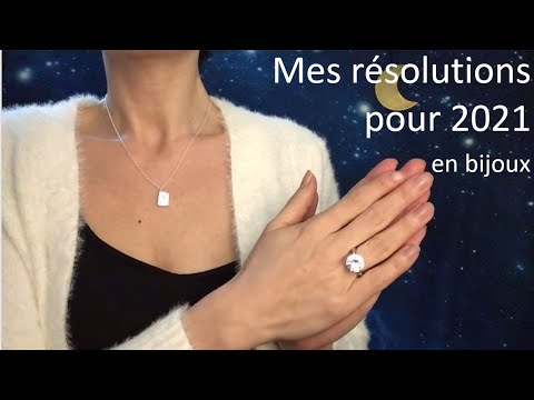 ASMR * Mes résolutions de 2021 symbolisées en bijoux * jechic