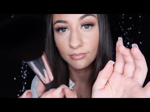 [ASMR] Face Brushing & Positive Affirmations✨