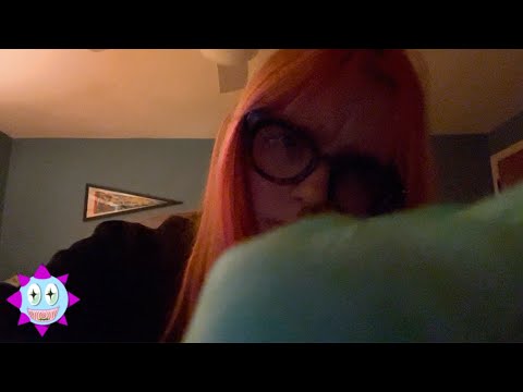 ASMR massaging the tension from your face (uncut asmr) gloves & aloe personal attention