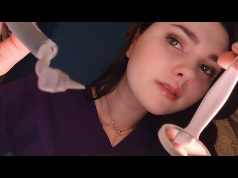 ASMR Dental Exam + Cleaning 🦷 [Soft Spoken]