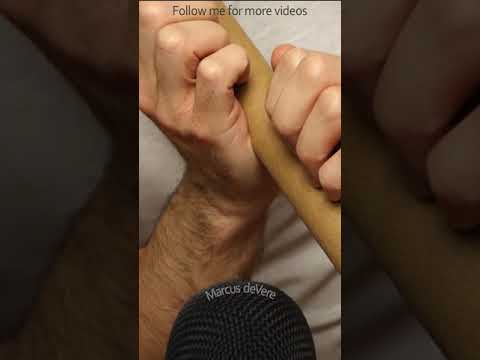 ASMR Mouth Sounds Clicking Using A Simple Tube #short