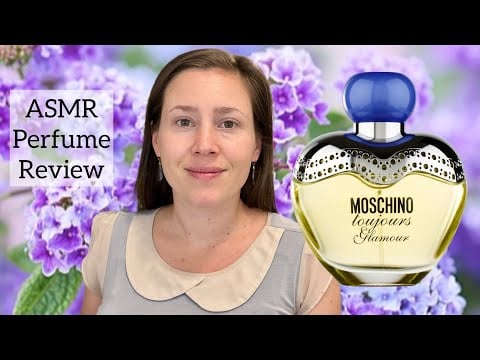 ASMR Perfume Review - Moschino Glamour Toujours - Glass Tapping & Whispering