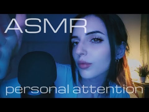 💜 ASMR Putting You to Sleep... Personal Attention ✨ Whispering, Hand Movements, Counting