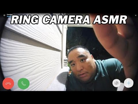 ASMR on My RING Security Camera 📸 (1 Hour, Lopped Lo-Fi)
