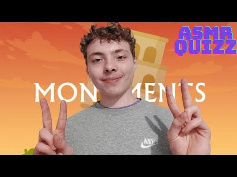 ASMR FR:🕌Quizz sur les monuments du Monde🛕
