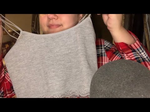 ASMR fabric sounds!!