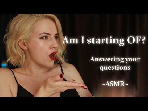 ASMR | You Asked, I Answered. 47 Questions from My Subscribers (No Filter, Just Vibes) 🎙️