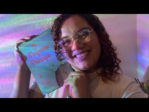 ASMR com VOZ SUAVE e LEITURA para RELAXAR A NOITE TODA 😍💕