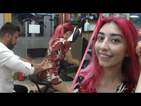 ASMR physiotherapy female chair massage + female hard foot, back, arm, neck, shoulder, sleep massage