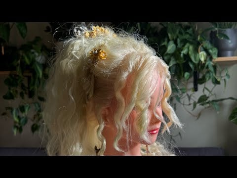 Sexy Curly Hairstyle | ASMR | Hairstyling, Perfectionist, Hair Fixing, Hairstyles Idea, Final Touch 