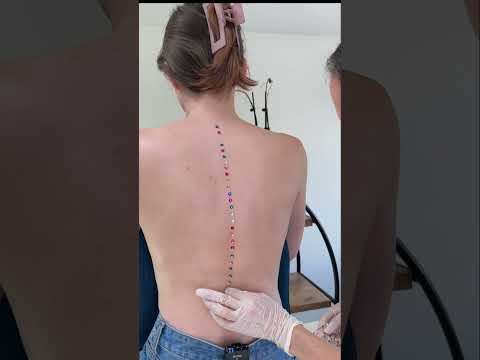 Asmr back exam #asmr #asmrsounds #asmrvideo #relaxing #relax #satisfying #satisfyingvideo #tingles