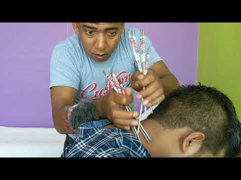 Asim barber Head & body massage therapy Wolverine Style With Loud Neck Cracking | Indian ASMR