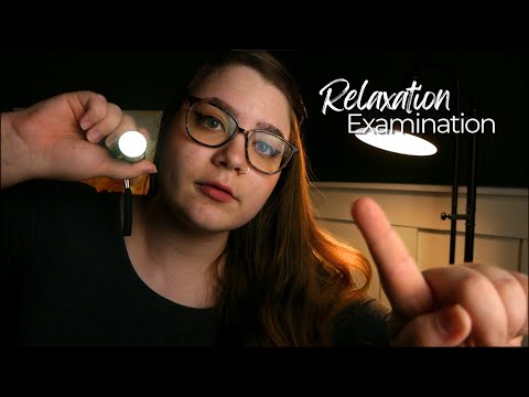 Full Body Relaxation Exam (Follow Instructions, Narrating Actions, Palpation) 🩺 Medical ASMR RP