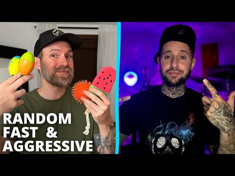 ASMR Fast and Aggressive Hand Sounds and Triggers w/ @tonytriggersasmr
