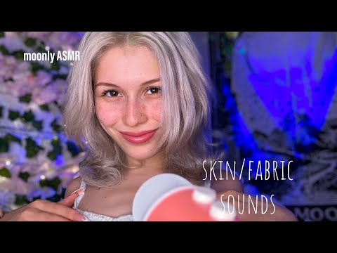 asmr(cc)-fabric/skin scratching sounds🤍