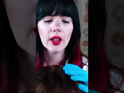 Scalp Check and Head Massage ~ASMR~ #shorts