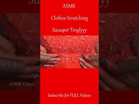 ASMR Scratching on my Clothes ❤️ Fabric Scratching #asmr #shorts