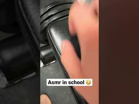 Today we are doing asmr in my high school