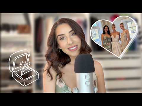ASMR Get Ready With Me for My Bestie's Bridal Shower