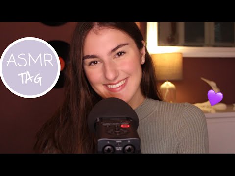 [ASMR] -TAG 💜 // das erste Mal ASMR, komische Videoanfragen etc. // Isabell ASMR