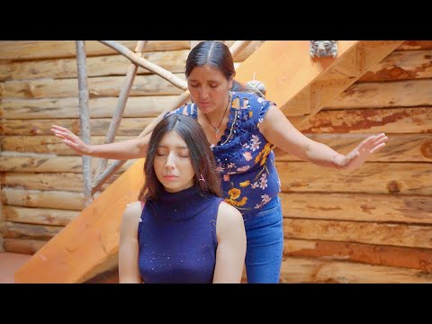 Esperanza's soft whispering energy cleansing (limpia) ASMR massage for sleep & relaxation