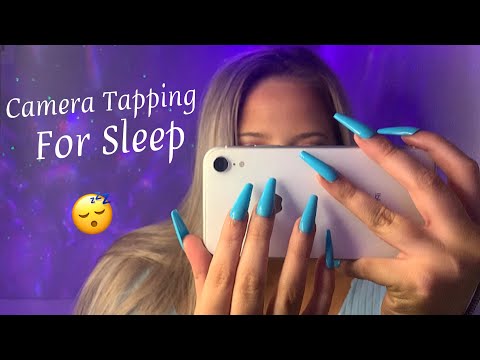 ASMR Camera Tapping for Sleep 😴 Long Nails (No Talking)