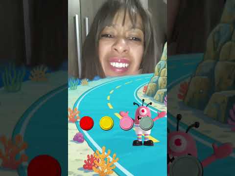 ASMR COLORIR BOB ESPONJA E SUA TURMA #shorts