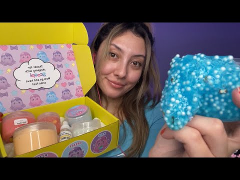 ASMR - SLIME HAUL & UNBOXING (PeachyBBies)