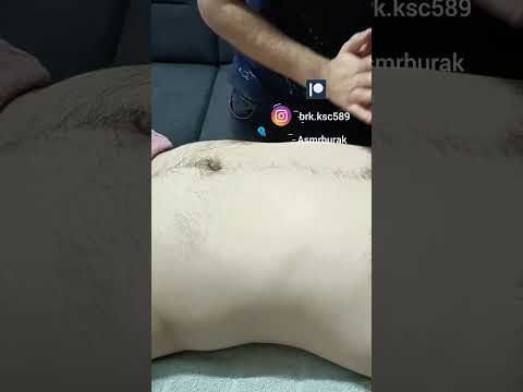 DEEP TISSUE MASSAGE THAT RELAXES THE WHOLE BODY DEEPLY #satisfying #relaxing #asmr #shorts