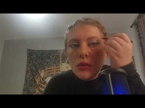 Regular Woman in Her Thirties Applies Makeup No Talking 