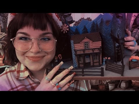 ASMR Fairy Cabin Rental 🪵🔥(cozy tingles, tapping, roleplay)