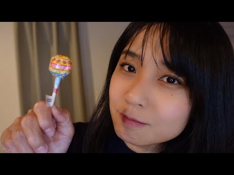【ASMR】初めてのチュッパチャプス🍭初心者の優しいキャンディサウンド⁉🙄🍭