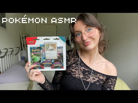 ASMR Pokémon unwrapping🪐 (Twilight Masquerade)