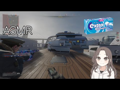 ASMR Black Ops 7 rambling & gum chewing (controller sounds)