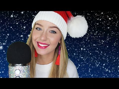 ASMR Ear to Ear Relaxing Soft Singing Christmas Songs