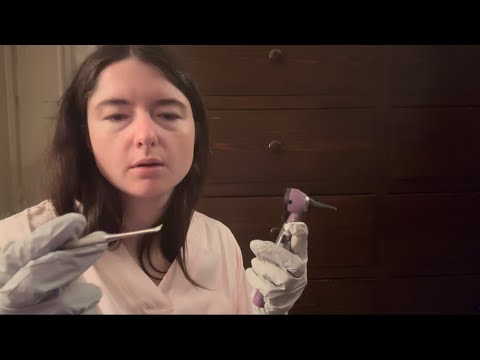 Ear Exam and Cleaning | ASMR Medical role play