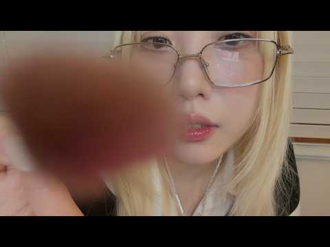 ASMR 시각적+청각적 팅글 느껴지는 메이크업 해드릴게요! (말많음)