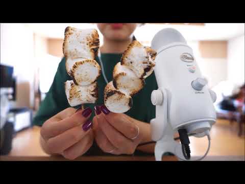 [ASMR] (No Talking) Marshmallow Eating Sound, 마시멜로우 이팅 사운드