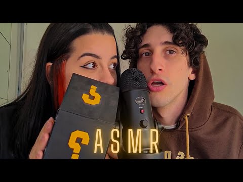 ASMR OBJETOS ALEATÓRIOS + SONS DE BOCA COM MEU NAMORADO