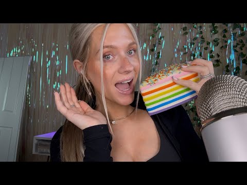 ASMR Anticipatory Whispering+ Squishy Over-Explaining With Face Touching