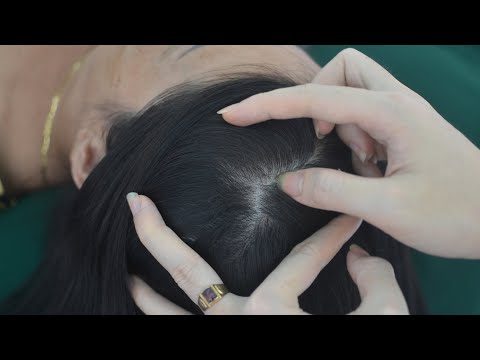 ASMR Intense Scalp Scratching, Hair Parting No Talking, Sounds For Anxiety Relief