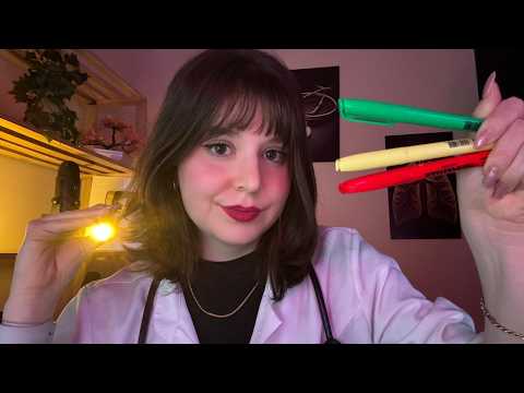 ASMR | exame médico para sua habilitação (visual e siga instruções)