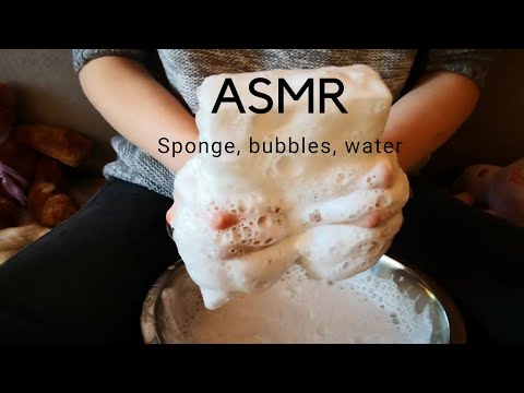 ASMR | Sponge (Water, Tapping, Squeezing)