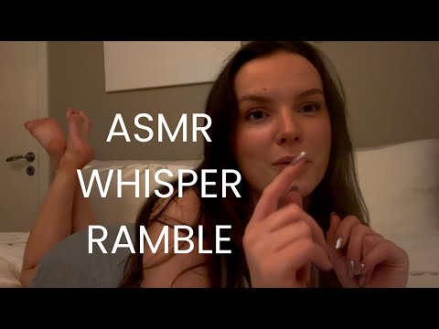 The most cozy whisper ramble ASMR ☺️