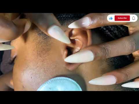 Fast & Aggressive Ear Cleaning + Ear Oiling Massage, Spit Painting & Ear Eating ASMR